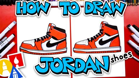 How to Draw a Shoe (Air Jordan 1) 